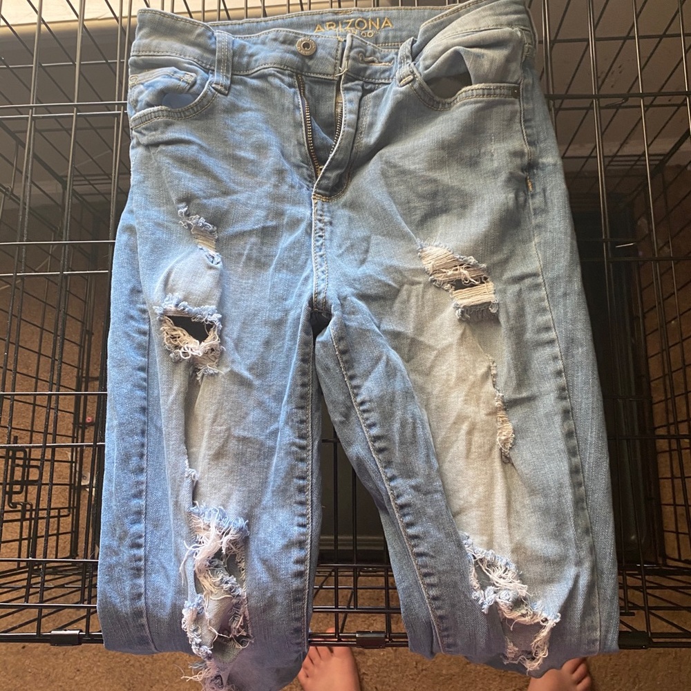 ripped jeans